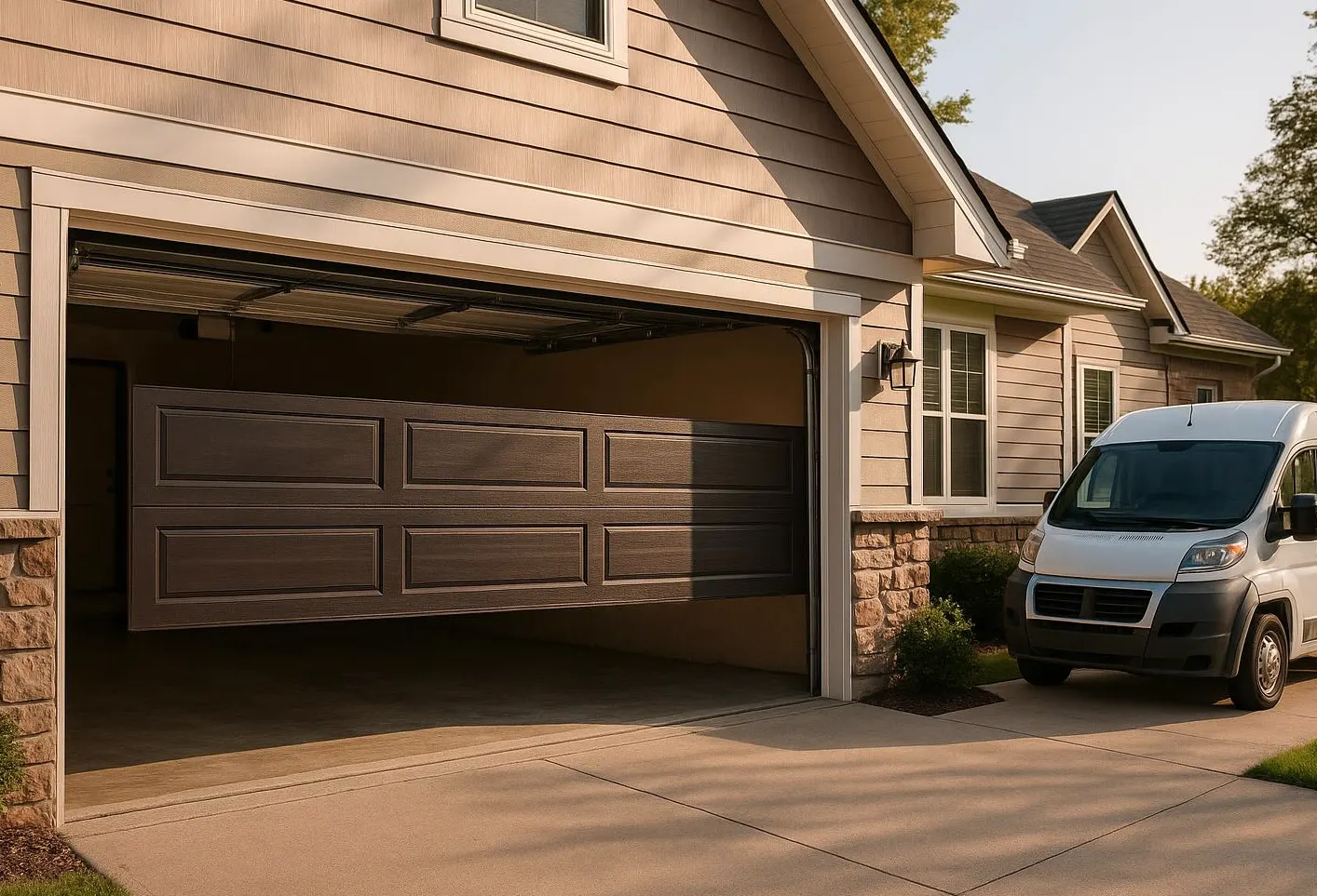 Garage Door in Plymouth